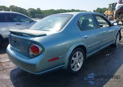 2002 Nissan Maxima Gle из США, поврежденный, VIN JN1DA31D62T444053